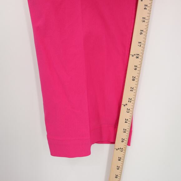 Slimsation by Multiples Capri Pants Fuchsia Pink Tummy Control Size 24W NWT - Picture 6 of 13